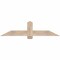 Ekena Millwork Eugene Smooth Timber Gable Bracket, Douglas Fir, 60"W x 15"H x 1 1/2"D x 5 1/2"F, 6/12 Pitch GBW060X15X0206EUG00SDF - alternate 1